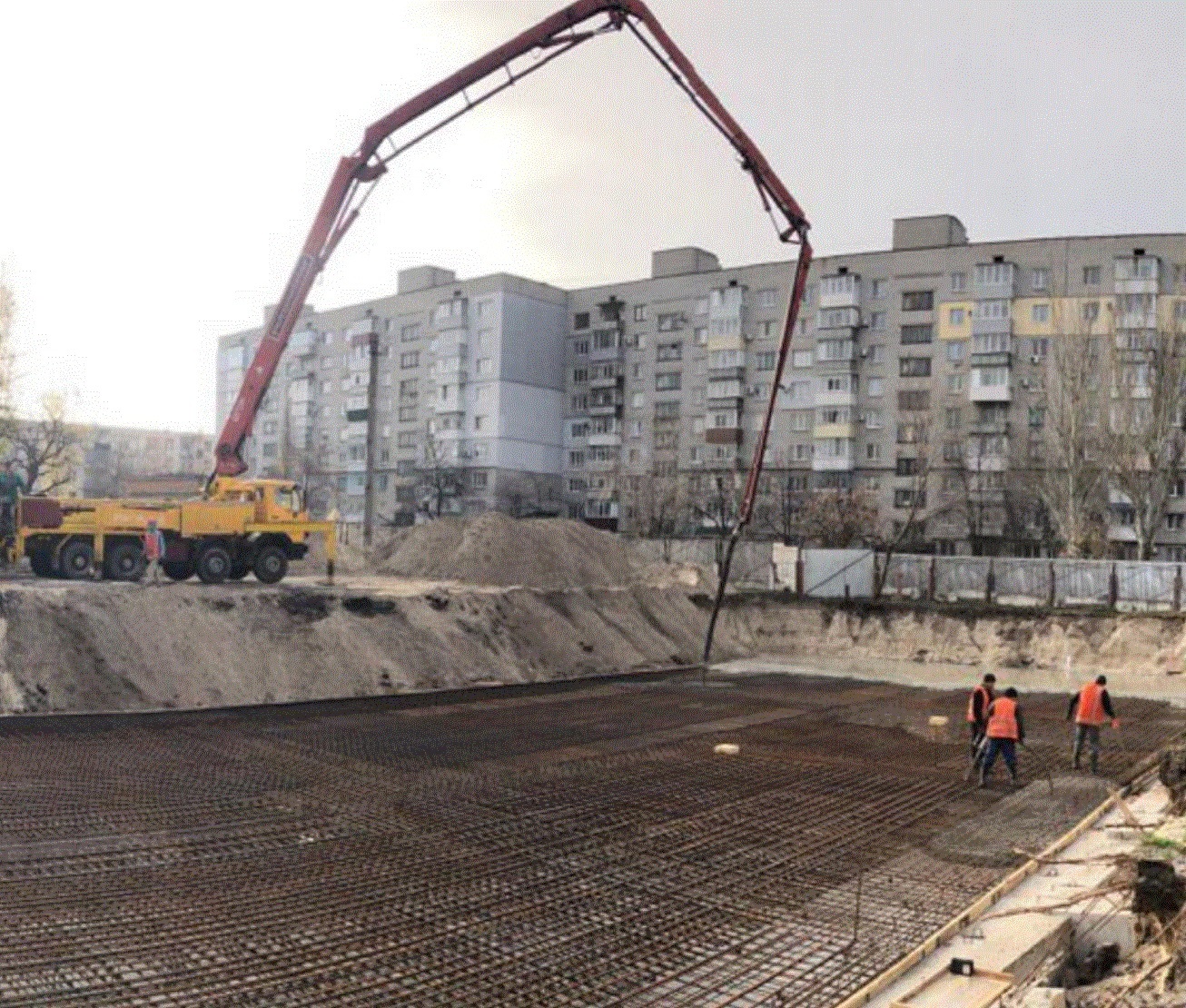 Ход строительства ЖК Центральный, ноя, 2019 год