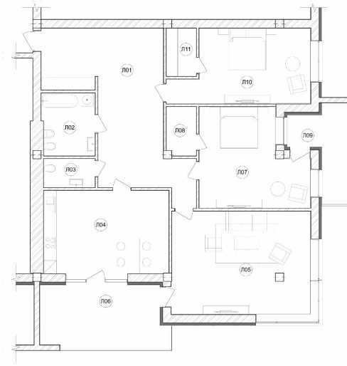 3-комнатная 171.4 м² в ЖК Baltiysʹka Hall от 45 950 грн/м², Львов