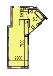 1-кімнатна 30.1 м² в ЖК Скориковський від забудовника, Дніпро