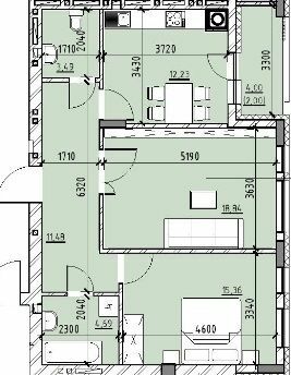 2-комнатная 66.09 м² в ЖК Бейкер Стрит. Шерлок Холмс от 40 500 грн/м², Львов