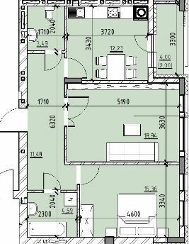 2-комнатная 66.09 м² в ЖК Бейкер Стрит. Шерлок Холмс от 40 500 грн/м², Львов