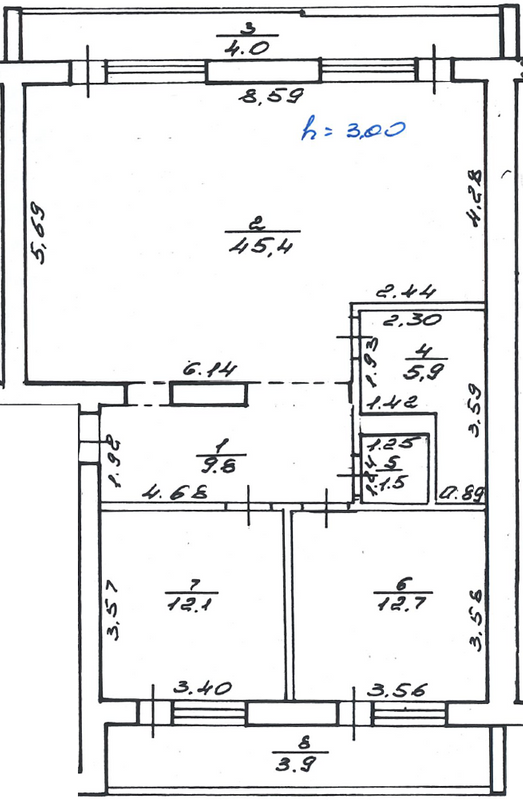 3-комнатная 95.3 м² в ЖК на ул. Ярославенко, 36 от 36 700 грн/м², Львов