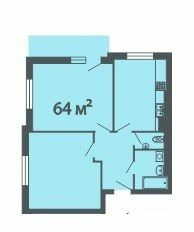 2-комнатная 64 м² в ЖК Версаль от 20 950 грн/м², г. Трускавец