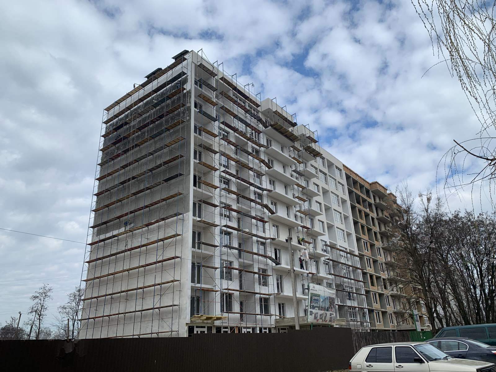 Хід будівництва ЖК KromaxBud, бер, 2020 рік