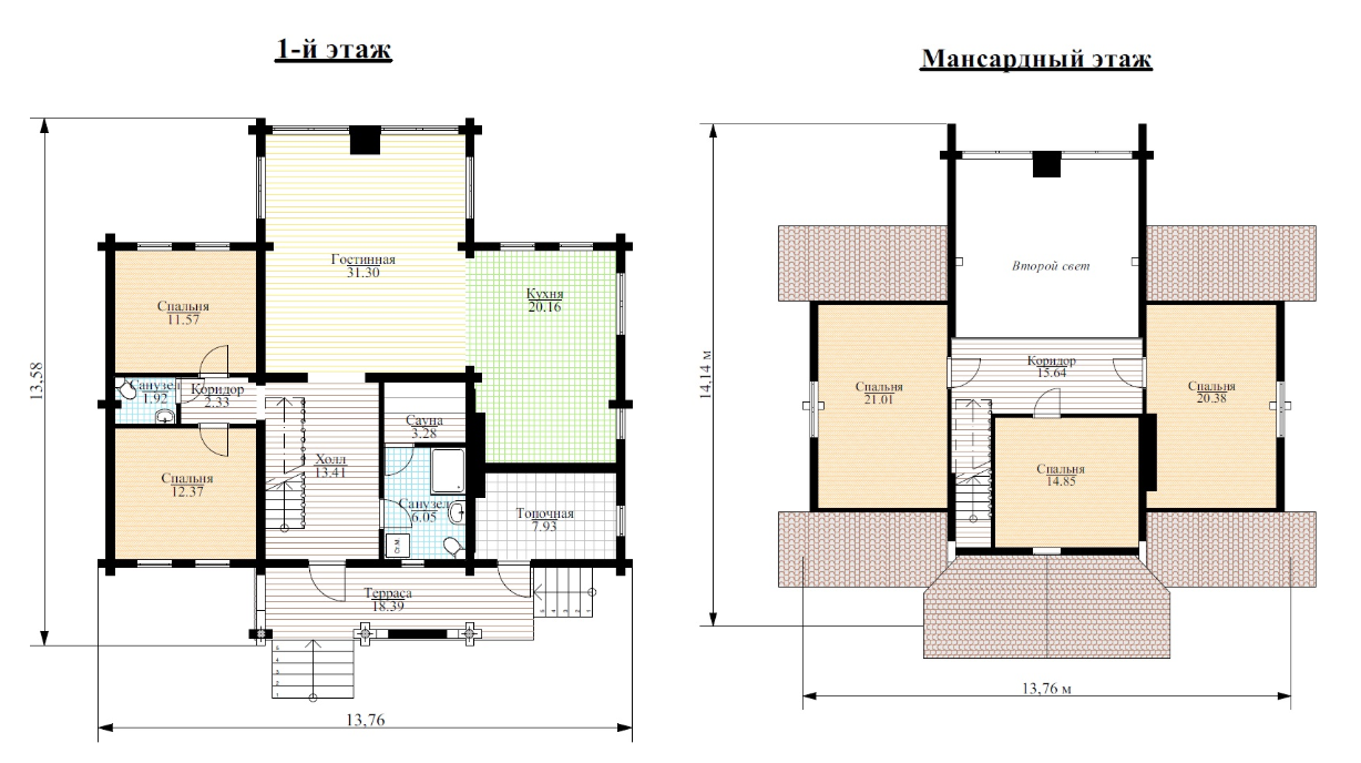 Котедж 182 м² в КМ Святобор від 18 462 грн/м², с. Михайлівка-Рубежівка