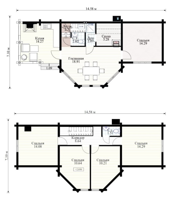 Коттедж 130 м² в КП Святобор от 13 154 грн/м², с. Михайловка-Рубежовка