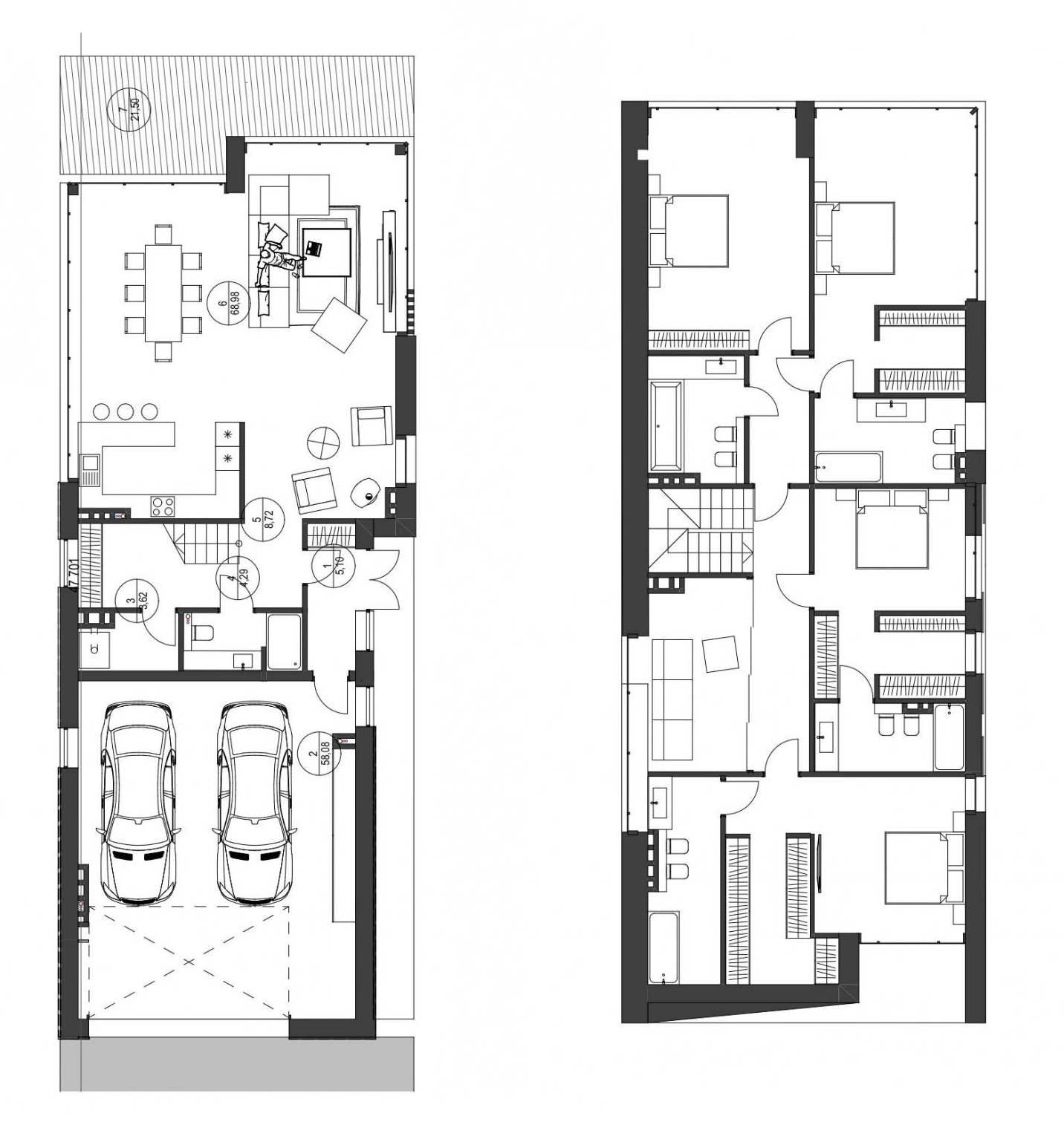 Коттедж 300 м² в КП KyivSea от 53 400 грн/м², с. Лебедевка