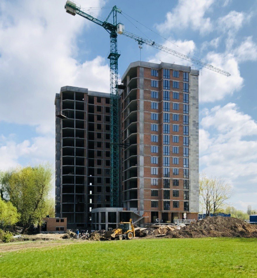 Хід будівництва ЖК Park Plaza, квіт, 2020 рік