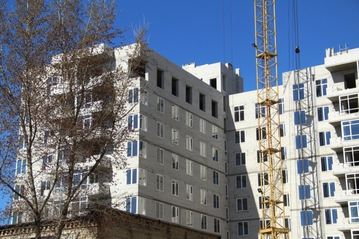 Ход строительства ЖК Хмельницкий, март, 2020 год
