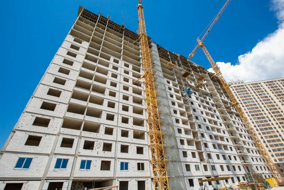 Ход строительства ЖК Пятьдесят четвертая жемчужина, июнь, 2020 год