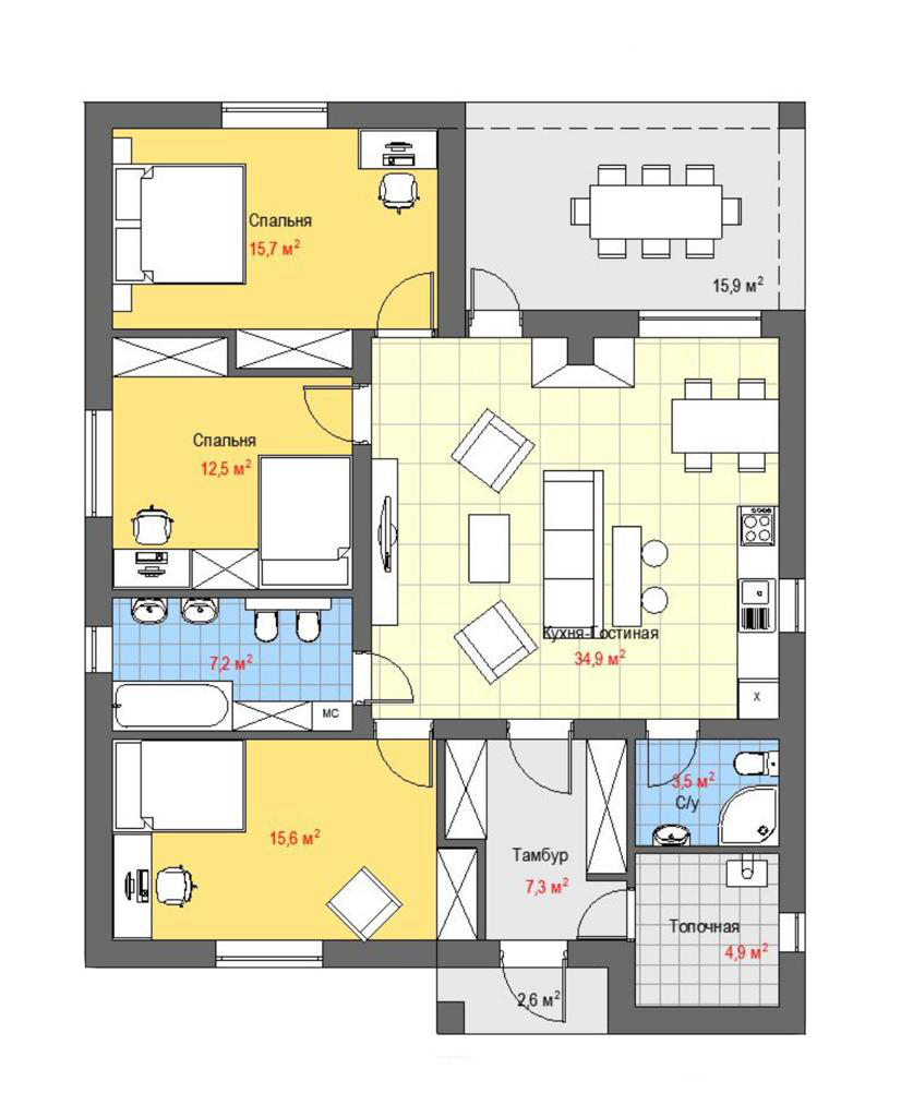 Коттедж 120 м² в КП Романовская Мрия от 30 167 грн/м², с. Романков