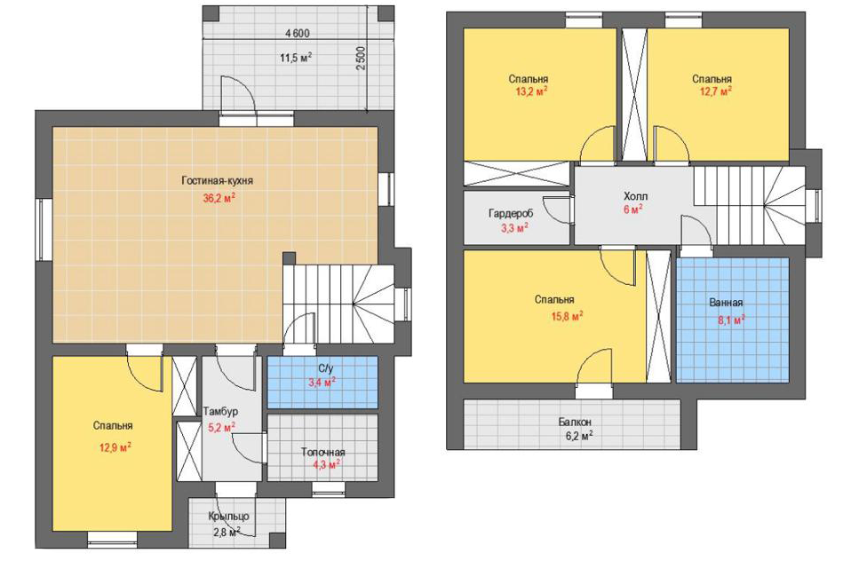 Коттедж 140 м² в КП Романовская Мрия от застройщика, с. Романков