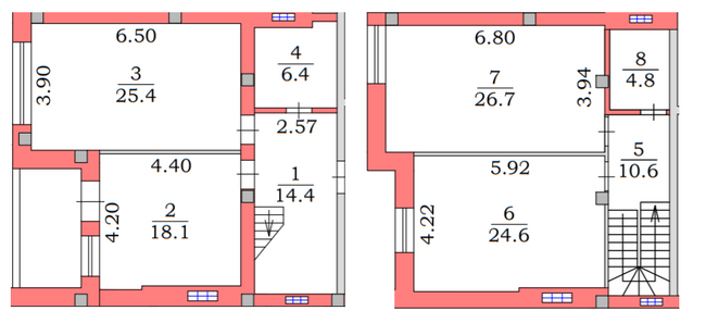 Двухуровневая 134.5 м² в ЖК Клубная резиденция от 33 950 грн/м², г. Черноморск