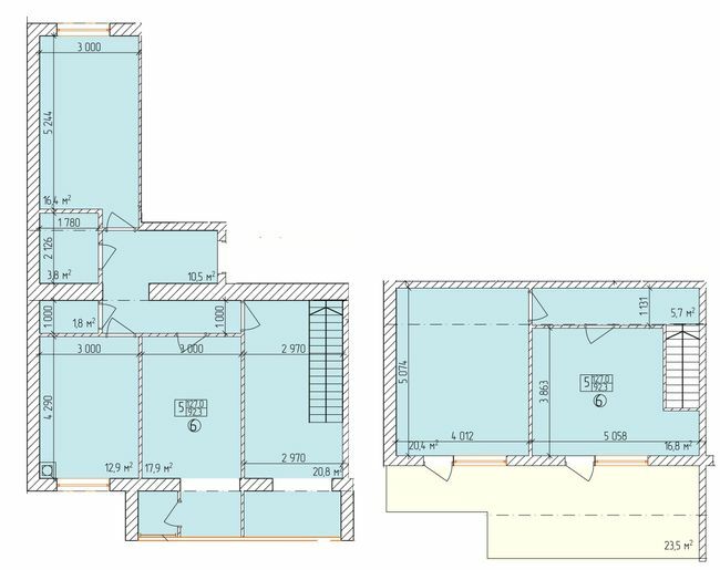 Дворівнева 127 м² в ЖК Дубовий Гай від 15 500 грн/м², Запоріжжя