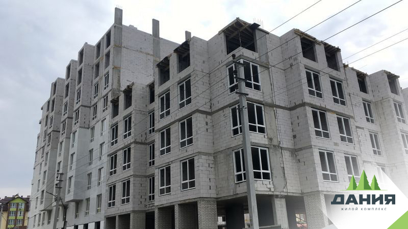 Ход строительства ЖК Новая Дания, март, 2020 год