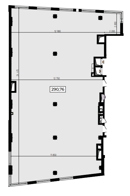 Офис 290.76 м² в ЖК Be the One от 35 945 грн/м², Киев