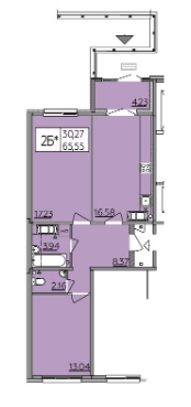 Помещение свободного назначения 65.55 м² в ЖК LaLaLand от застройщика, Киев