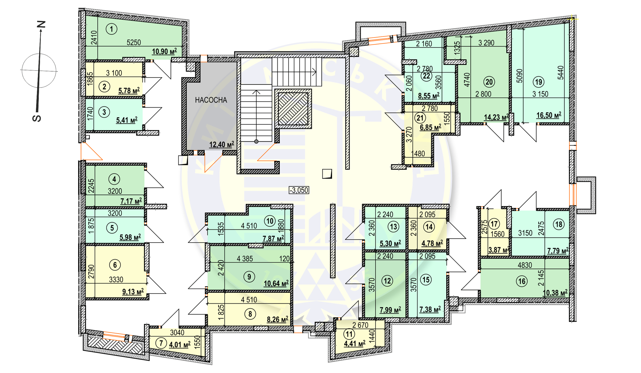 Кладовая 10.26 м² в ЖК Итальянский квартал от застройщика, Киев