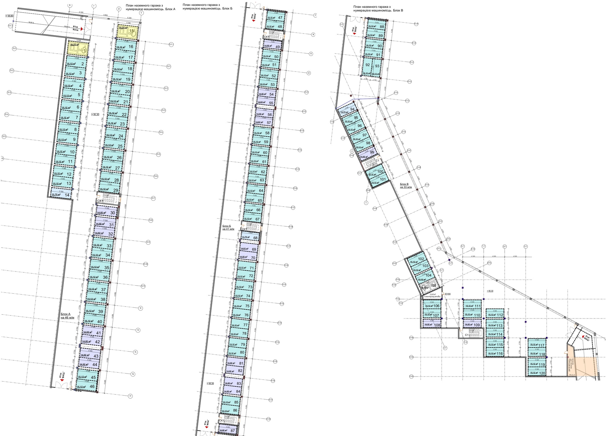 Машиноместо 13.75 м² в ЖК Итальянский квартал от 39 200 грн/м², Киев