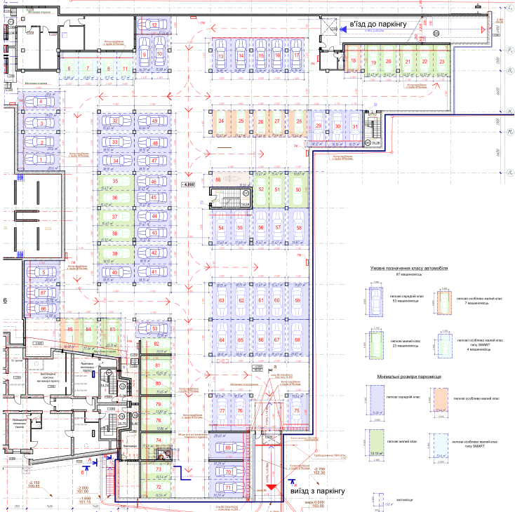 Машиноместо 16 м² в ЖК Харьковский от 25 000 грн/м², Киев