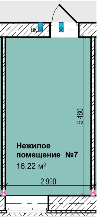 Помещение свободного назначения 16.22 м² в ЖК Вышгород Сити Парк от 15 500 грн/м², г. Вышгород
