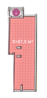 Помещение свободного назначения 87.5 м² в ЖК Сяйво 2 от застройщика, г. Ирпень