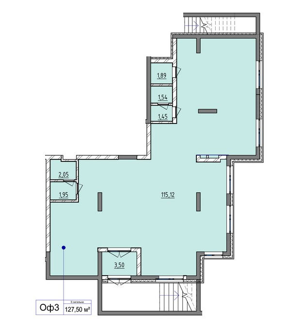 Офис 127.5 м² в ЖК Львовская Площадь от 49 490 грн/м², Киев