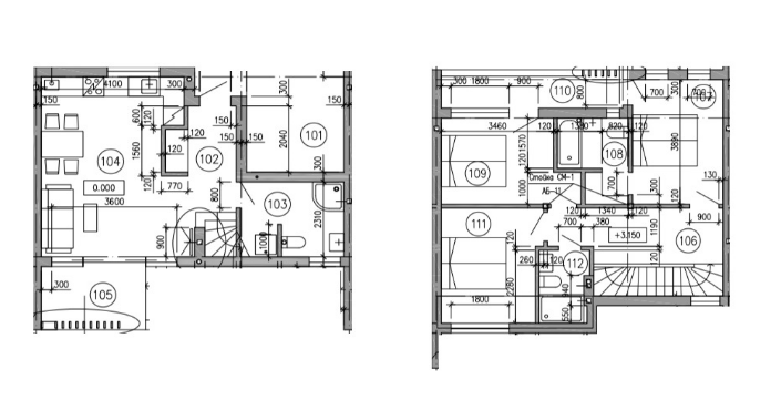 Таунхаус 105 м² в Таунхаусы California от 19 429 грн/м², с. Гатное