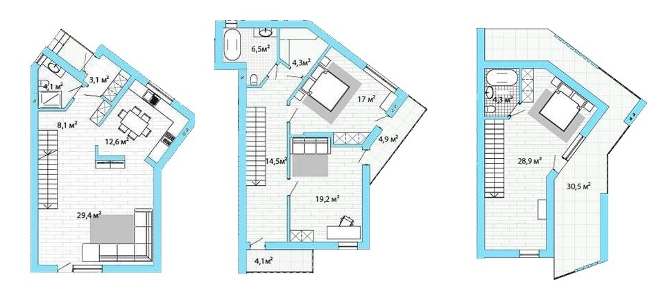 Коттедж 239 м² в Таунхаус California от 8 912 грн/м², с. Малечковичи