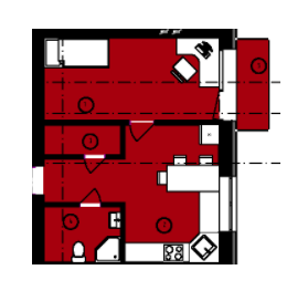 1-кімнатна 36.32 м² в ЖК Rothenburg House від 25 900 грн/м², с. Петропавлівська Борщагівка