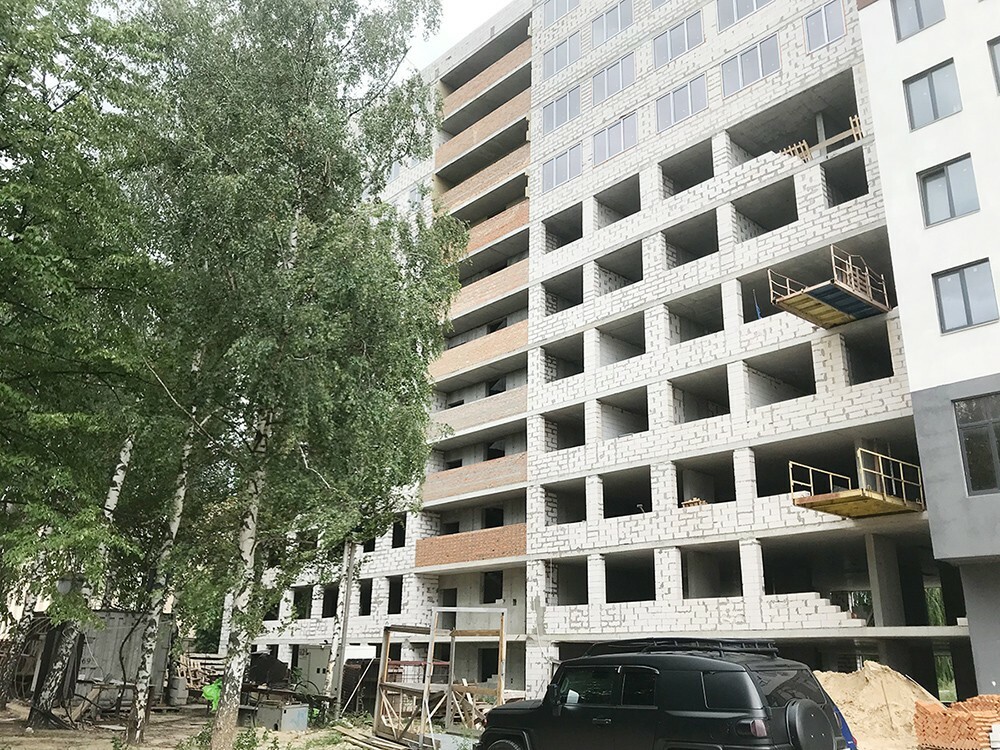 Ход строительства Апарт-комплекс Smart Oseli, июль, 2020 год