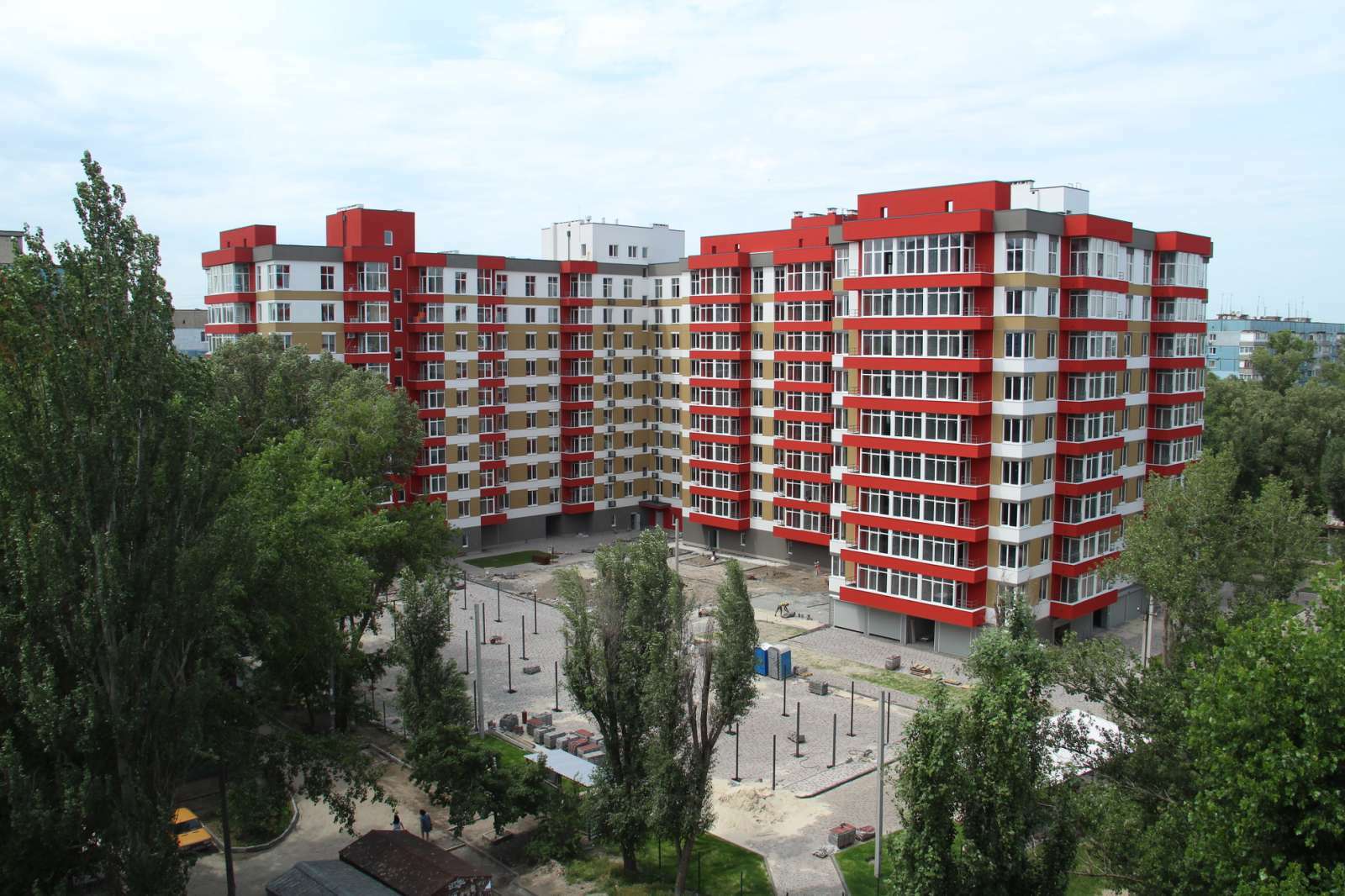 Ход строительства ЖК Алые Паруса, июнь, 2020 год