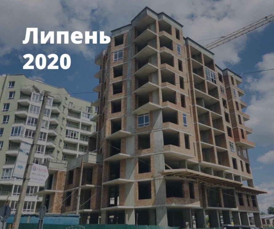 Ход строительства ЖК Сиховская Околица 2, июль, 2020 год