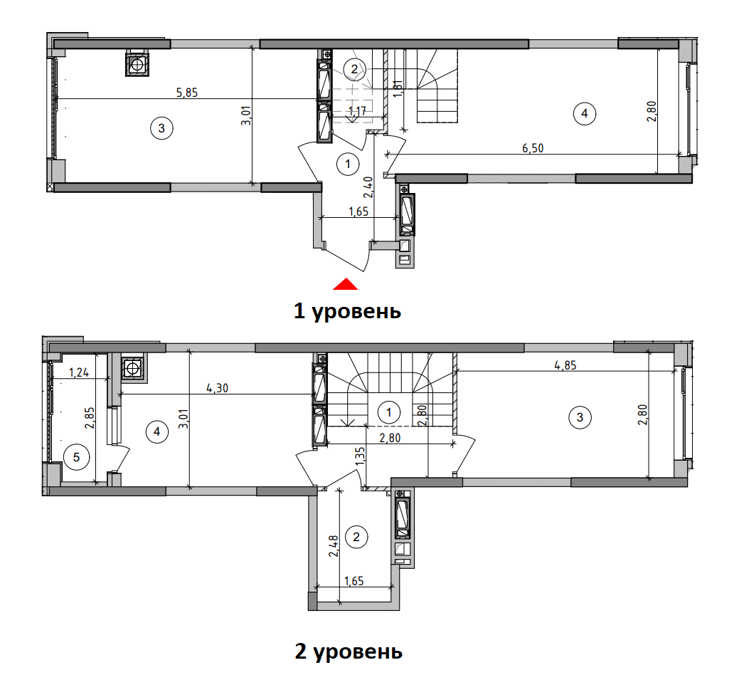 Дворівнева 76.32 м² в ЖК Оптимісто від 18 000 грн/м², с. Гатне