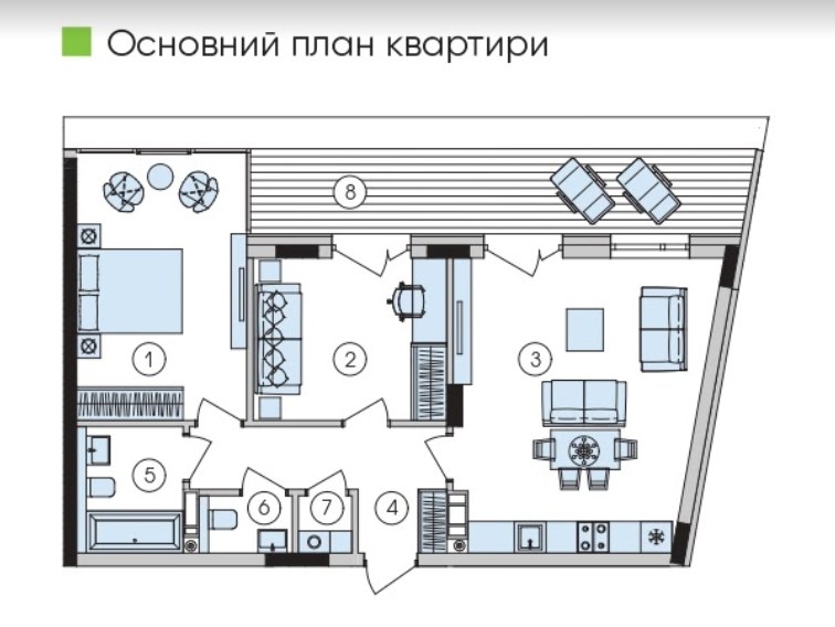 2-кімнатна 77.23 м² в ЖК Park Lake City від 39 815 грн/м², с. Підгірці