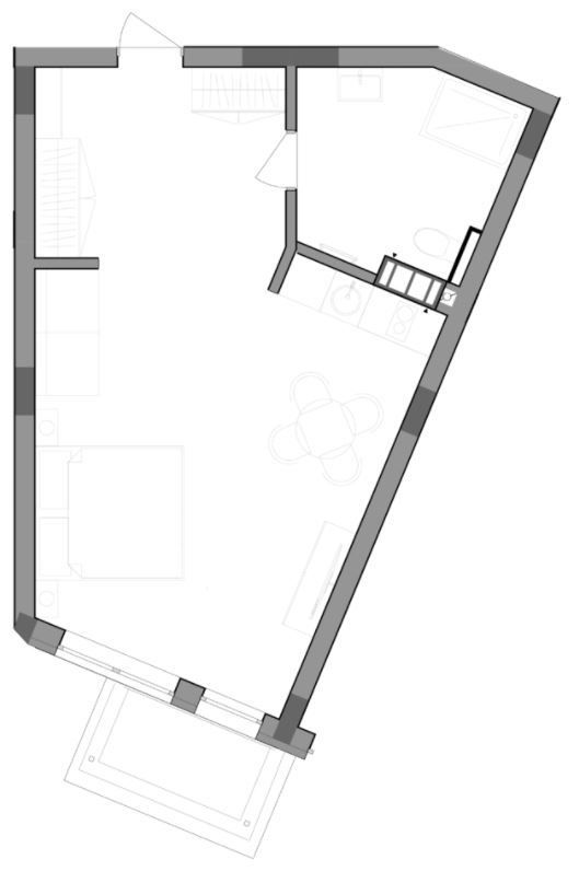 Студія 40.7 м² в ЖК Apartel Skhidnytsya від 57 050 грн/м², смт Східниця