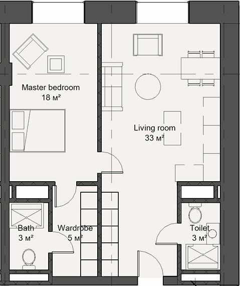 2-кімнатна 62 м² в Апарт-комплекс Kristal Plaza від 48 800 грн/м², Львів