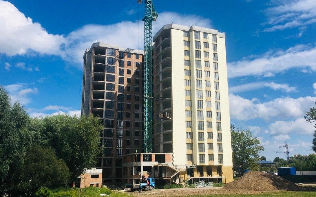 Ход строительства ЖК Park Plaza, авг, 2020 год