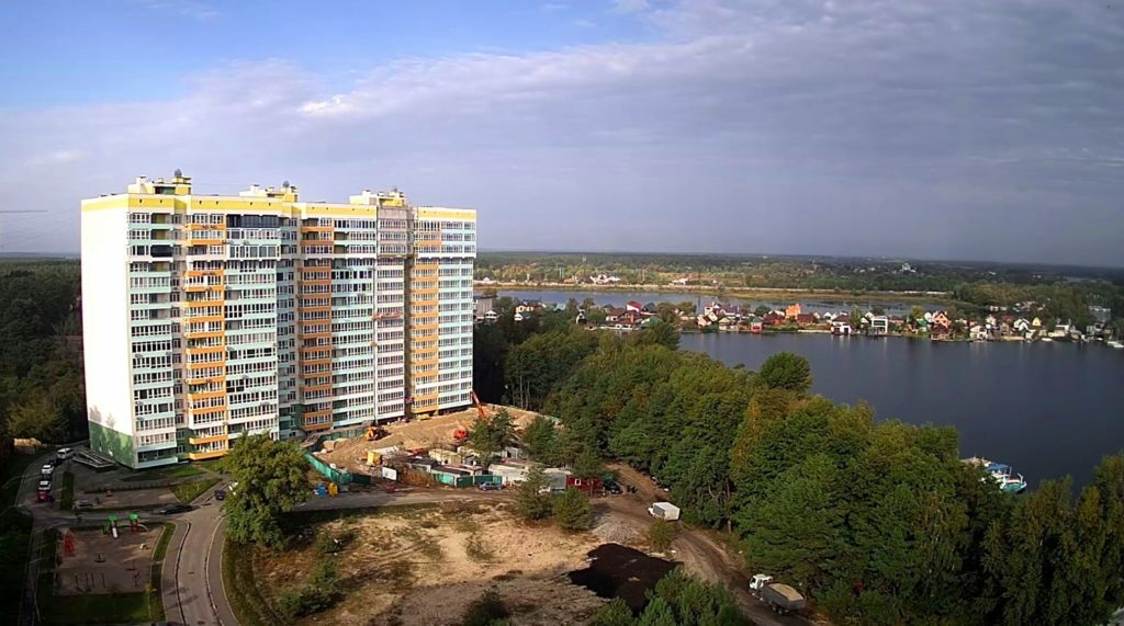 Ход строительства ЖК River House, окт, 2020 год