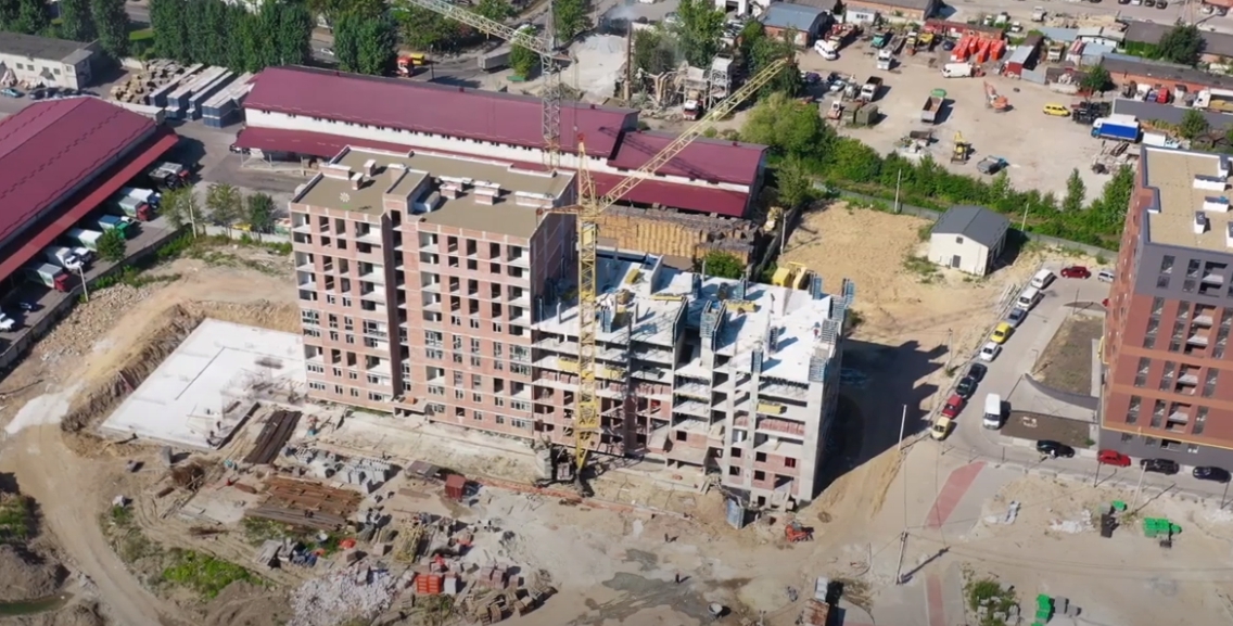 Хід будівництва ЖК Avalon Zelena Street, вер, 2020 рік