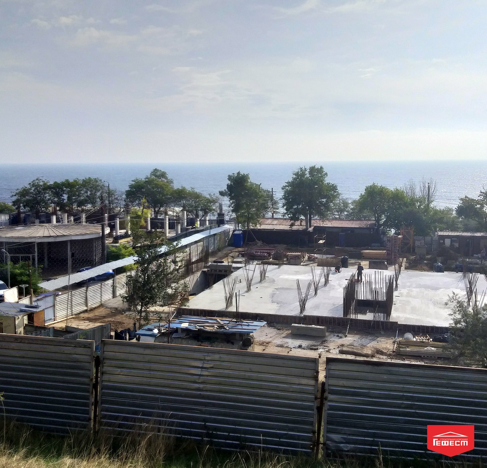 Ход строительства Апарт-комплекс Калипсо, окт, 2020 год