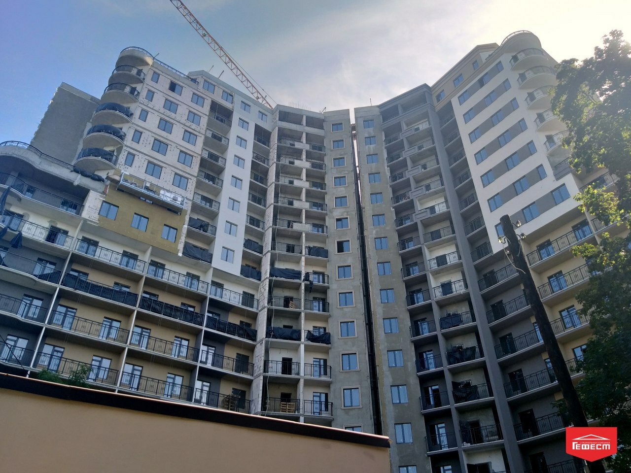 Хід будівництва ЖК Мілос, вер, 2020 рік