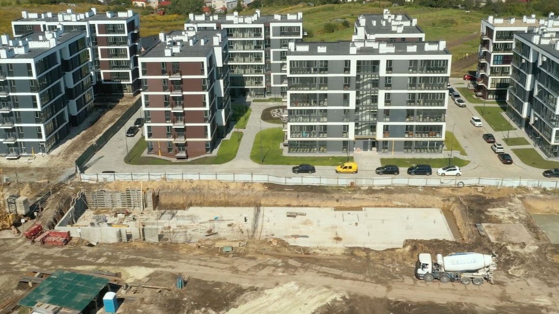 Ход строительства ЖК Grand Residence, сен, 2020 год