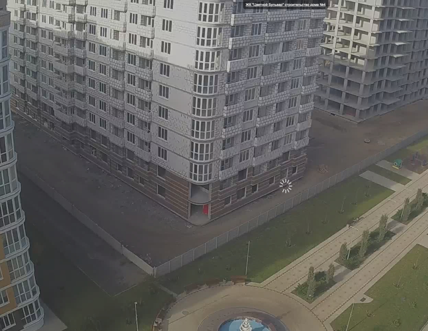 Ход строительства ЖК Цветной бульвар, ноя, 2020 год