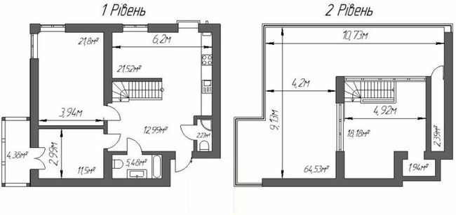 Двухуровневая 118.54 м² в ЖК Парковый городок от 13 600 грн/м², Ивано-Франковск