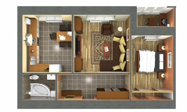 2-кімнатна 63.9 м² в ЖК Комфорт від забудовника, с. Вовчинець