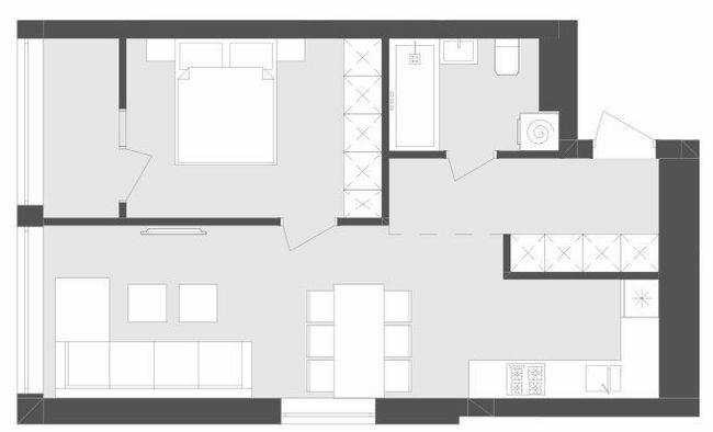 1-кімнатна 50.2 м² в ЖК Avalon Flex від 27 200 грн/м², Львів