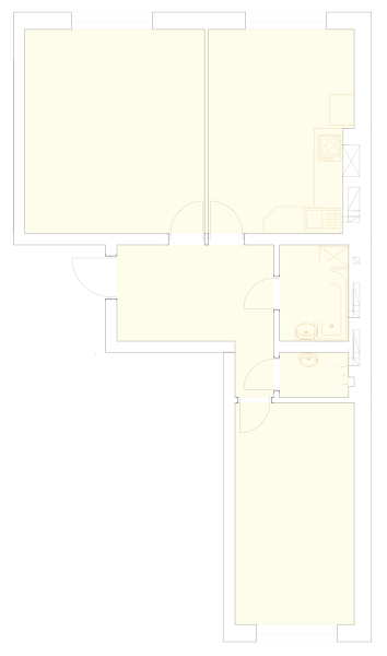 2-комнатная 58.9 м² в ЖК Green Yard от 15 500 грн/м², г. Ирпень