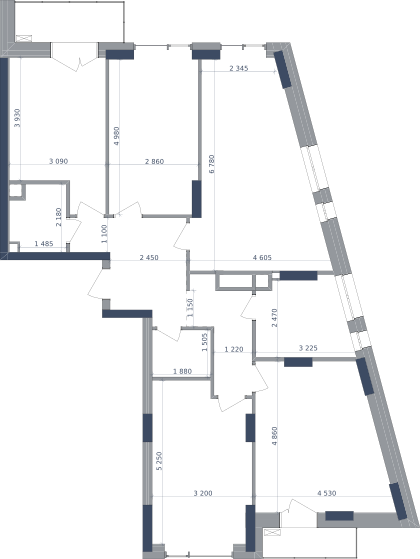 4-комнатная 118.2 м² в ЖК Метрополис от 41 574 грн/м², Киев