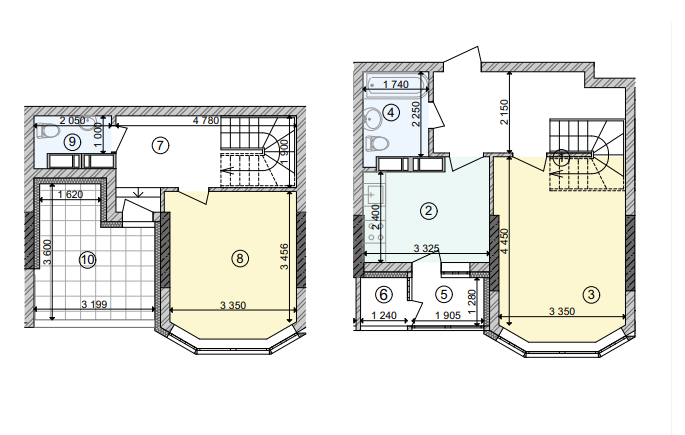 3-комнатная 65.3 м² в ЖК Обериг-2 от 27 846 грн/м², Киев